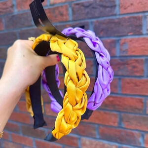 Purple Goldish Headbands